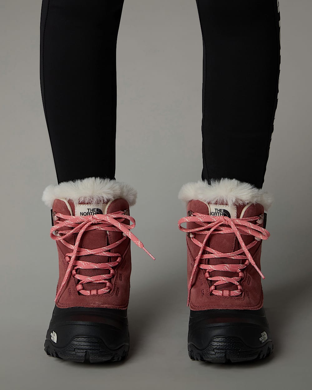 Kids Shellista V Lace Waterproof Snow Boots TNF ALT3