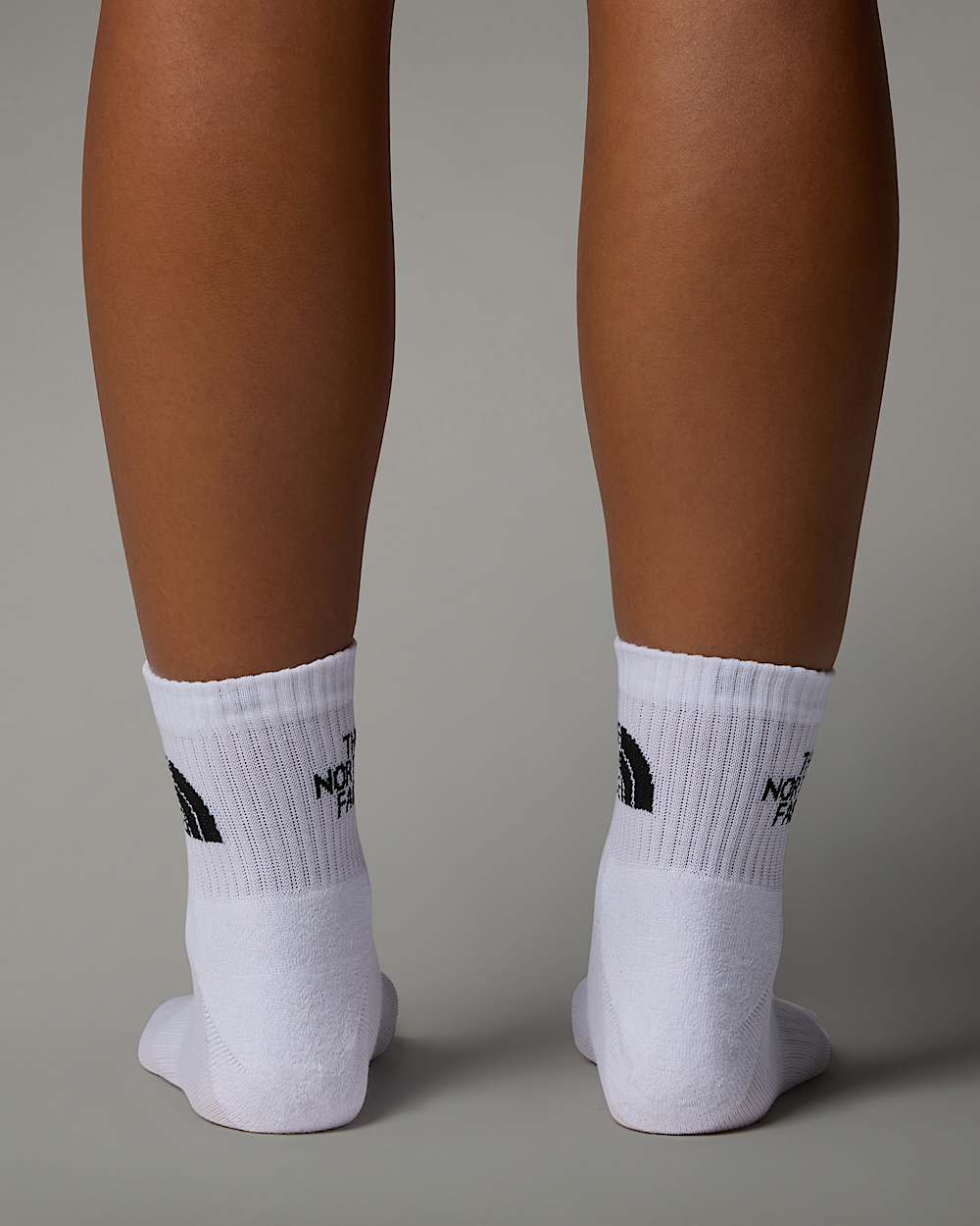 Chaussettes courtes avec amorti Multi Sport TNF TNF White ALT4