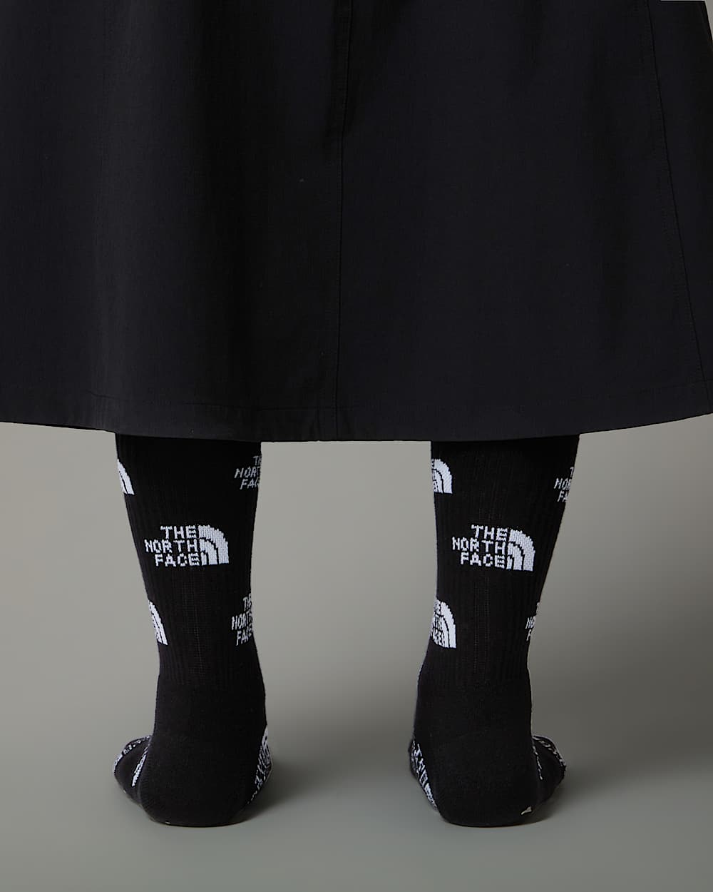 Everyday Crew Logo Socks TNF ALT4