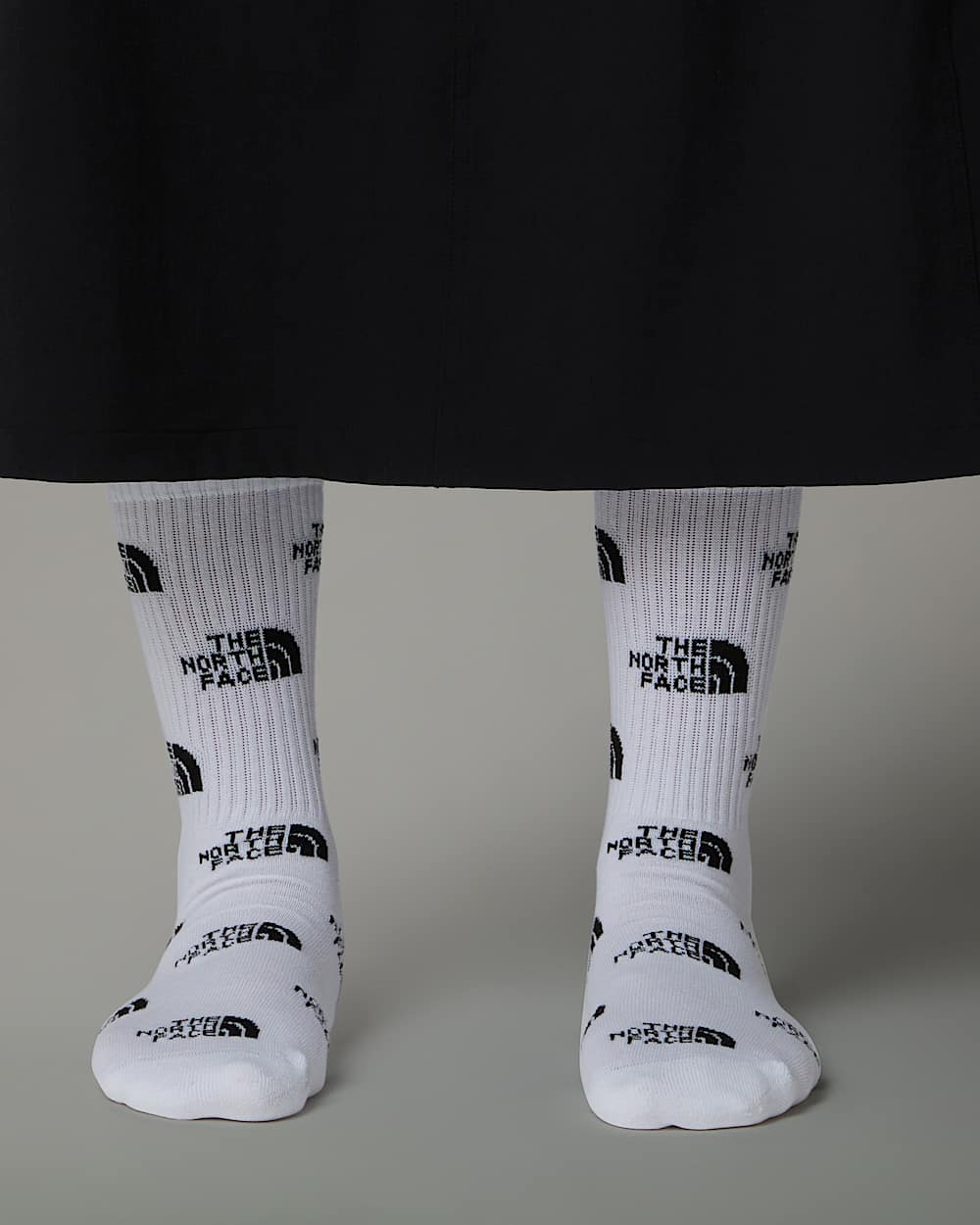 Everyday Crew Logo Socks TNF ALT5