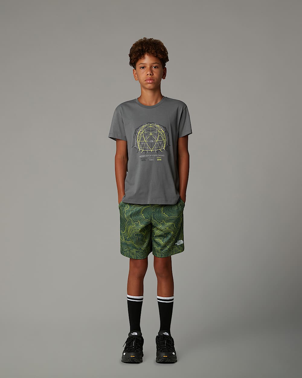 Boys Relaxed Graphic TShirt TNF ALT1