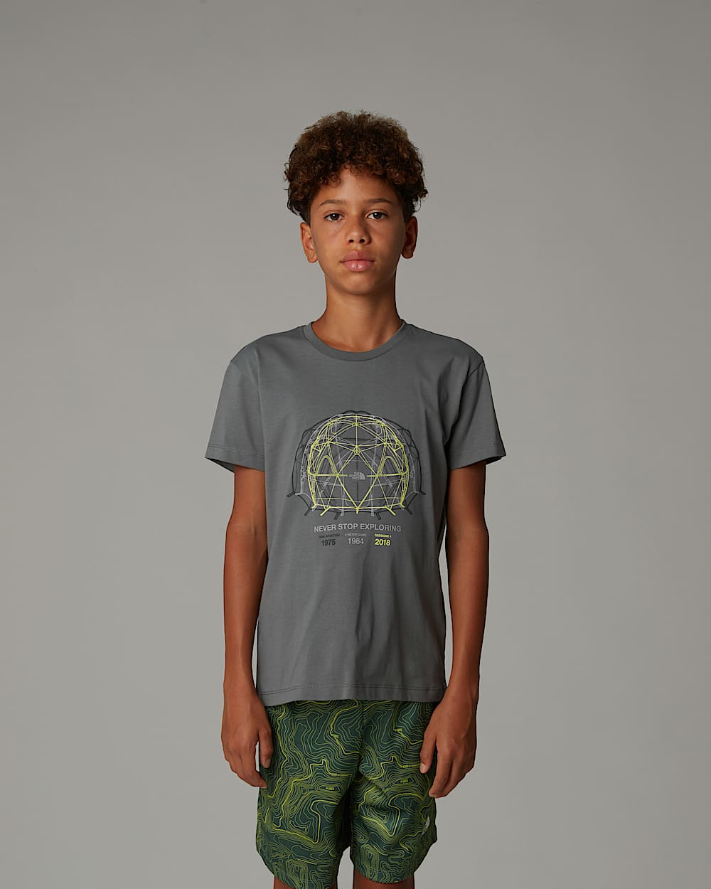 Boys Relaxed Graphic TShirt TNF HERO