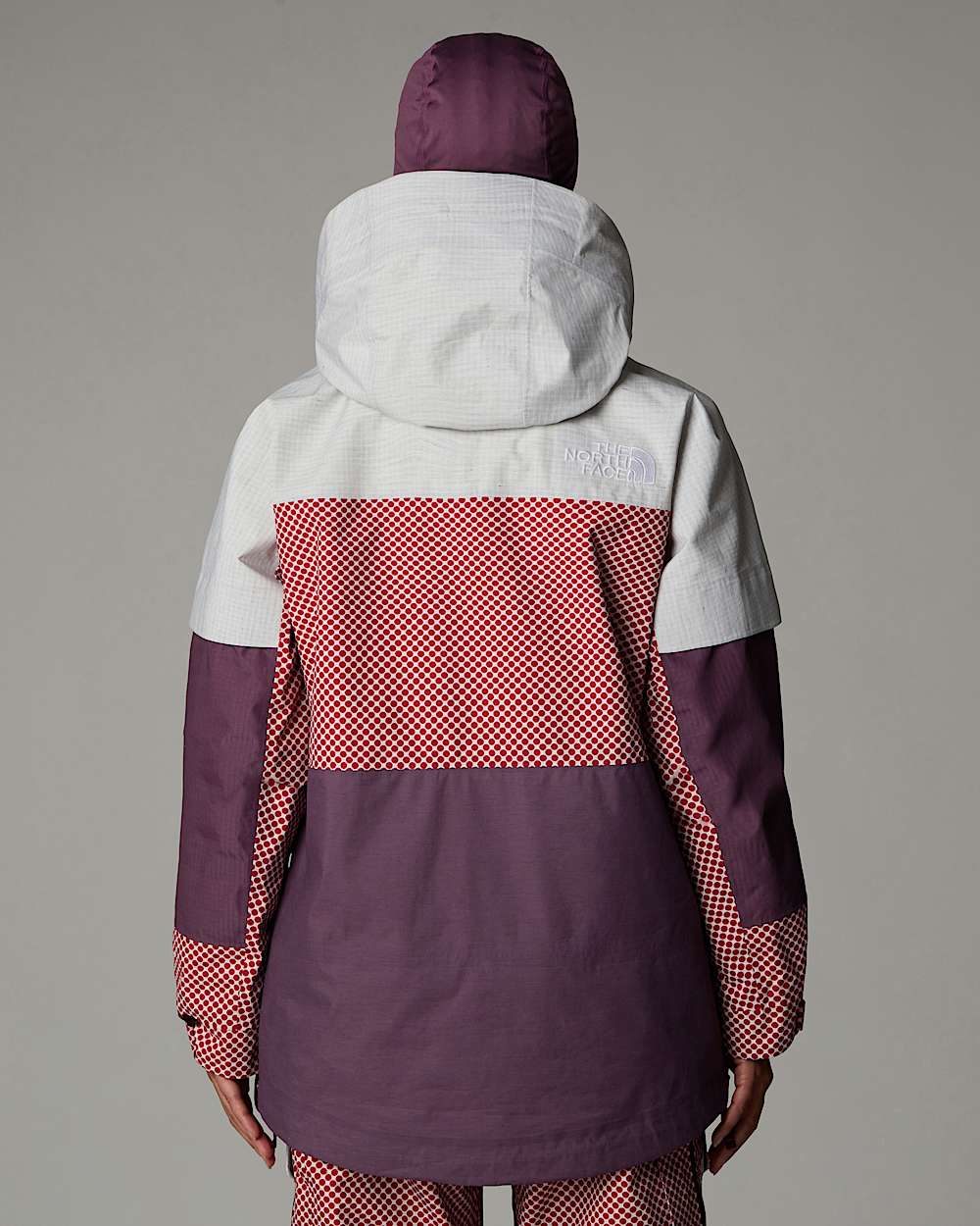 A68a DryVent Monoshelljas voor heren TNF TNF RedMidnight Mauve ALT16