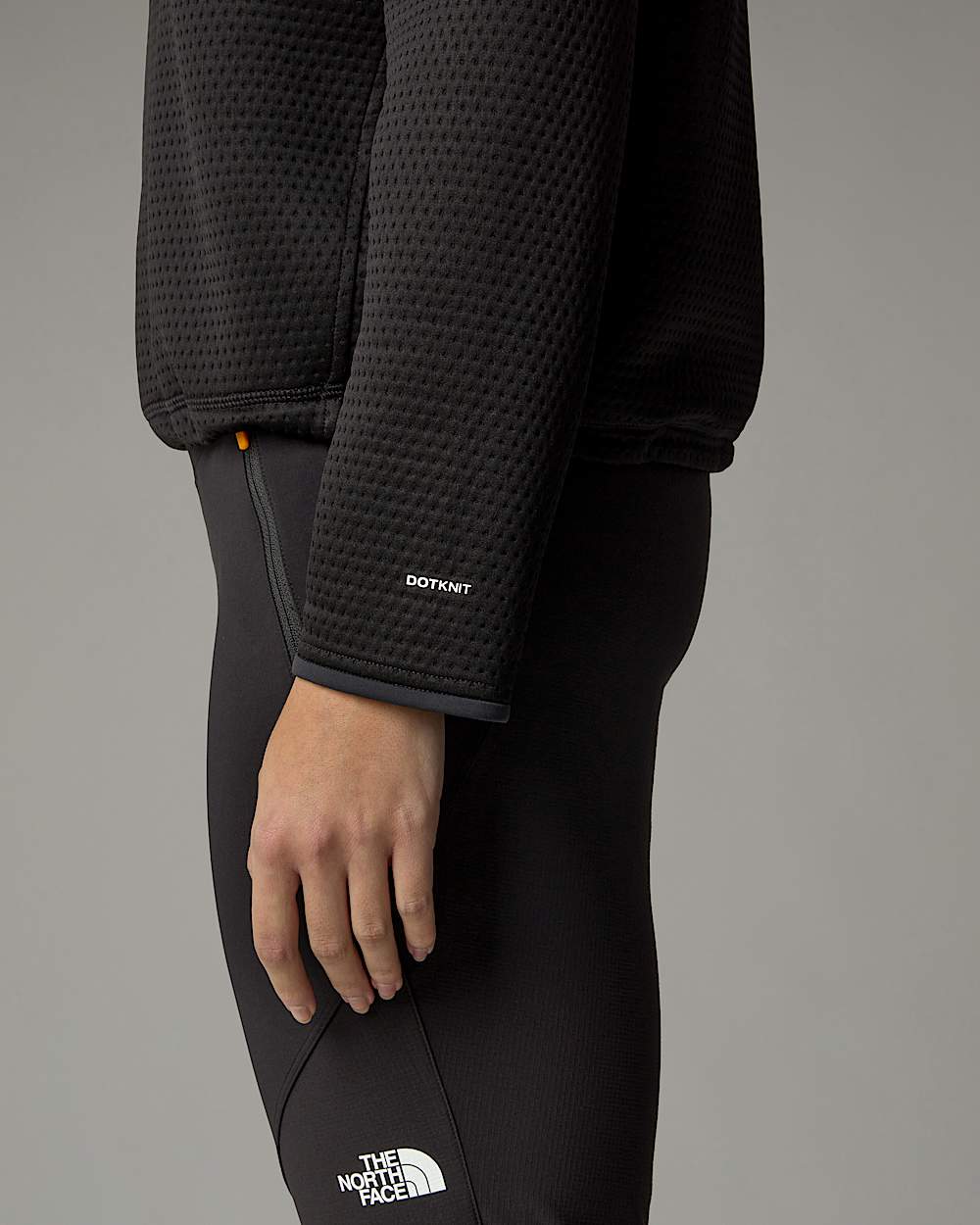 Womens Vertical Thermal 14 Zip Fleece TNF alt5