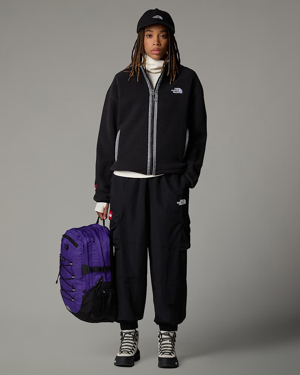 Womens TNF Fleeski FullZip Fleece TNF ALT1