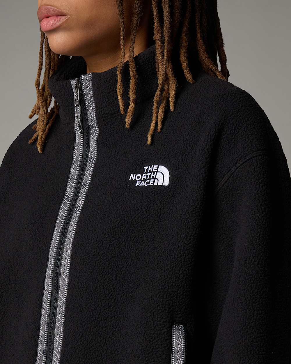 Womens TNF Fleeski FullZip Fleece TNF ALT4