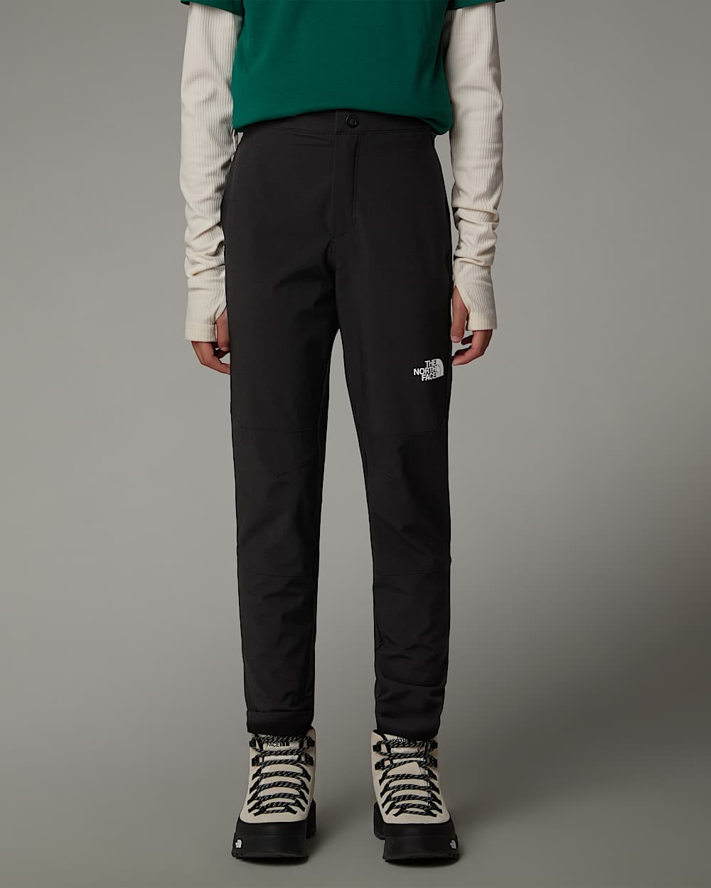 Teens Regular Straight Trousers TNF ALT5