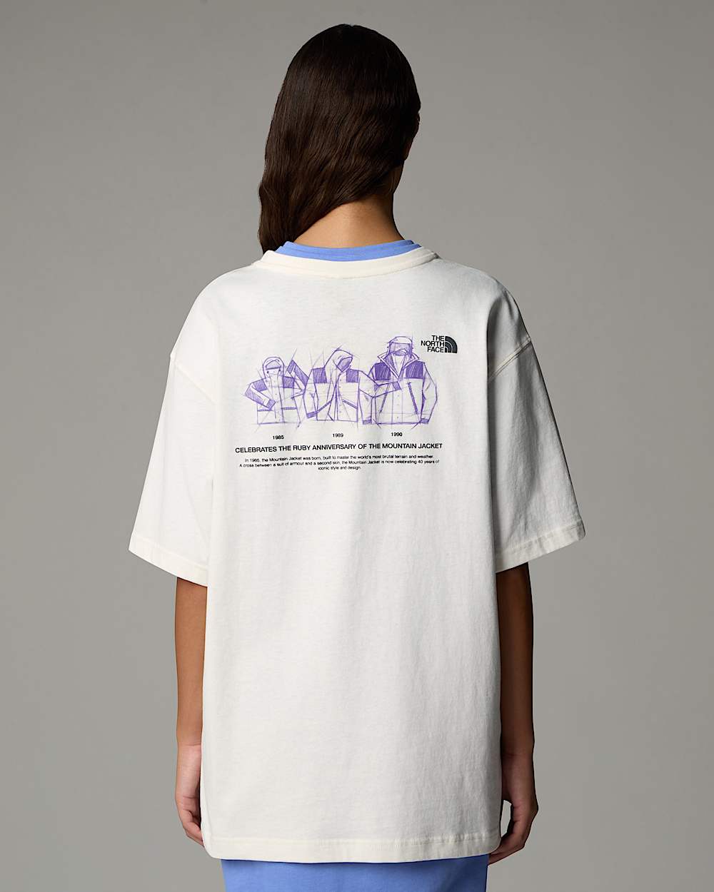Mountain Jacket Anniversary relaxed Tshirt TNF alt6