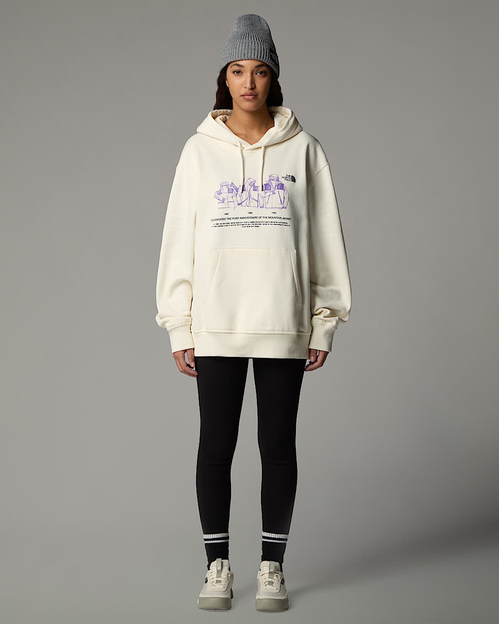 Sudadera holgada con capucha Mountain Jacket Anniversary TNF alt3