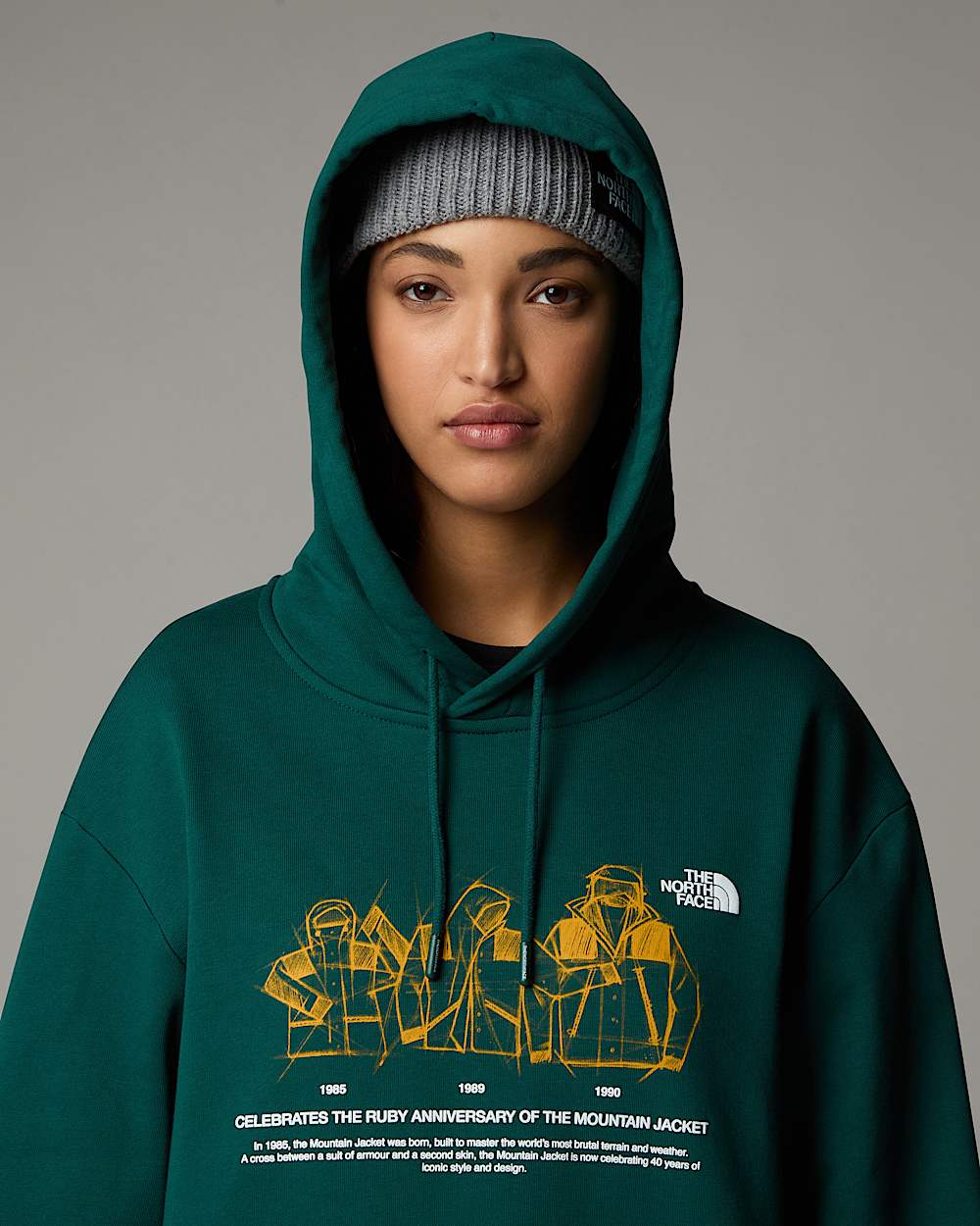 Sweat  capuche dcontract Mountain Jacket Anniversary TNF ALT11