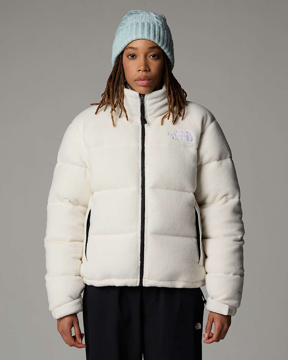 Womens Polar Nuptse Jacket TNF ALT2