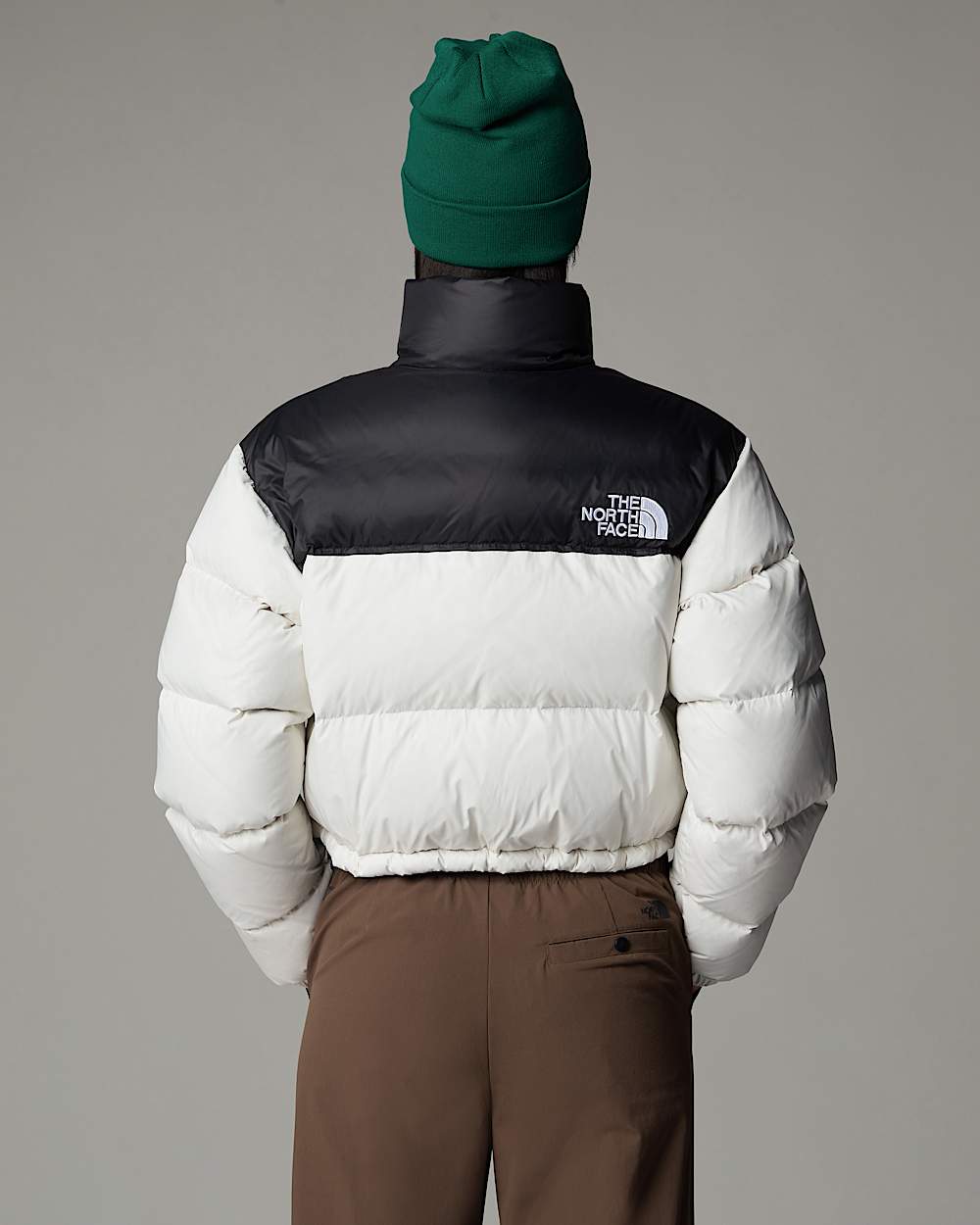 Womens Nuptse Short Jacket TNF ALT4