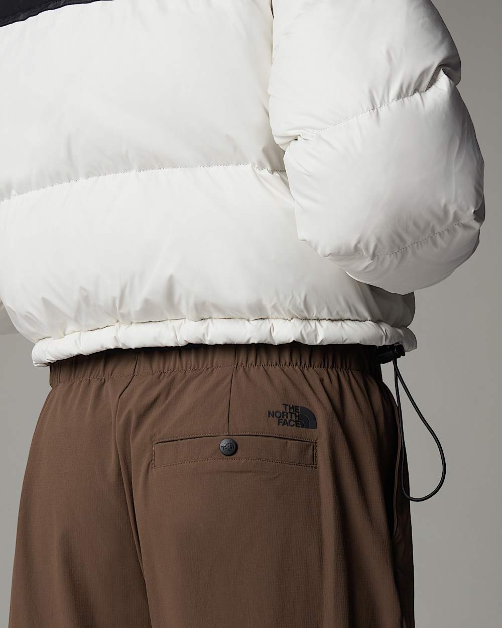 Womens Nuptse Short Jacket TNF ALT8