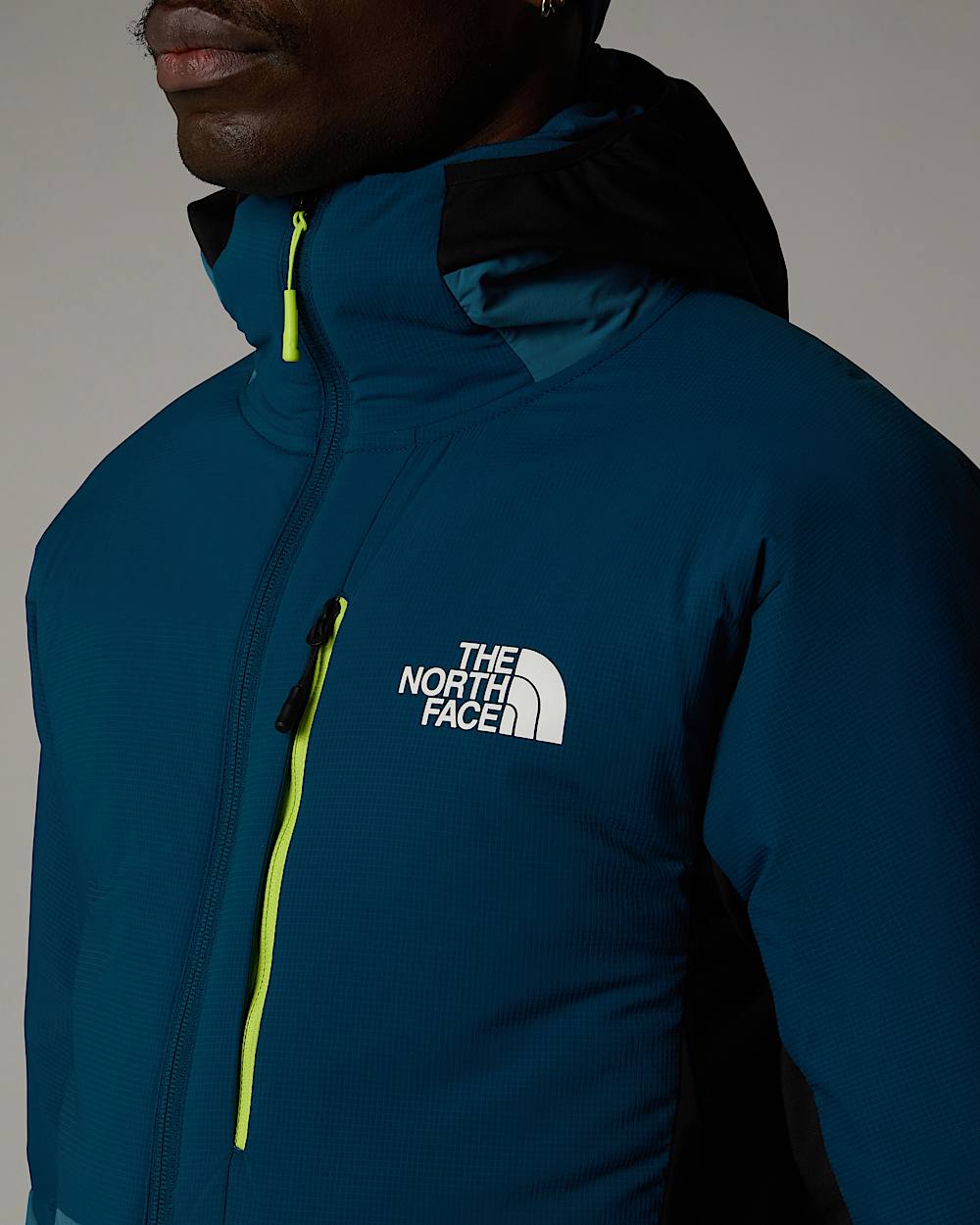 Mens Binntal Hybrid Ventrix Hooded Jacket TNF alt8