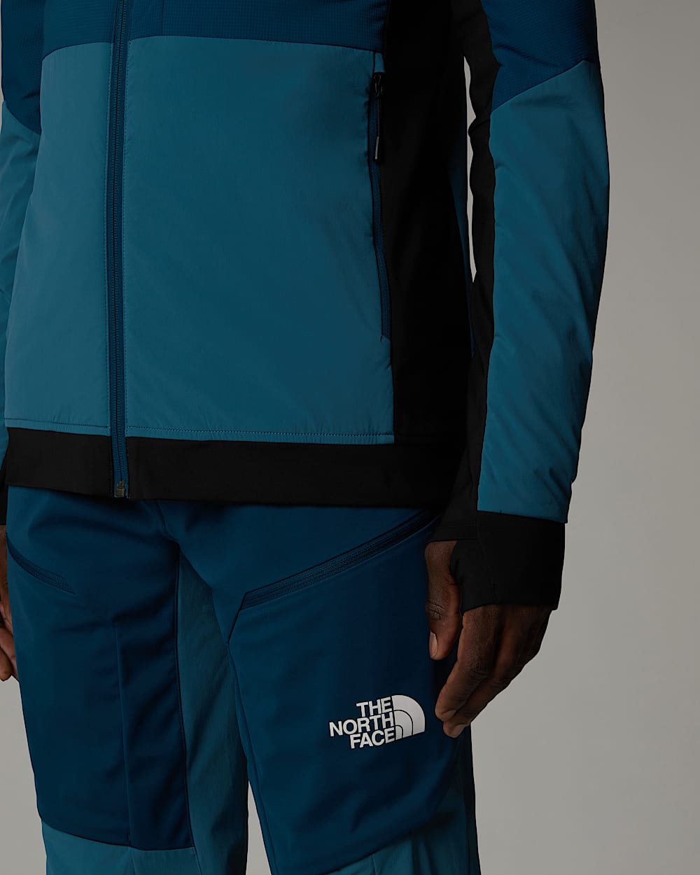 Mens Binntal Hybrid Ventrix Hooded Jacket TNF alt11