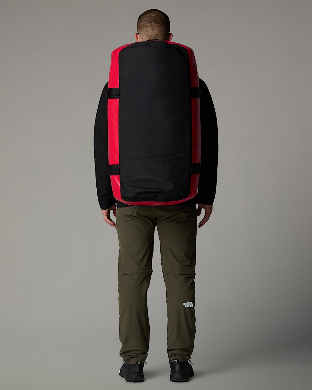 Saco Base Camp 95L  Grande TNF TNF RedTNF BlackNPF ALT7