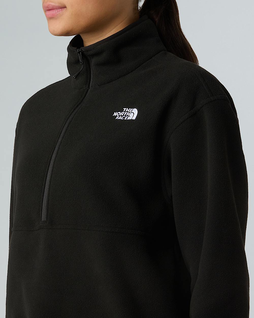 Womens Glacier 12 Zip Short Fleece TNF ALT3