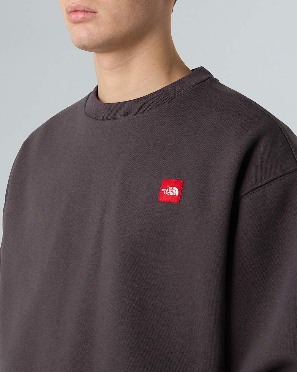 Mens Red Box Sweatshirt TNF ALT3