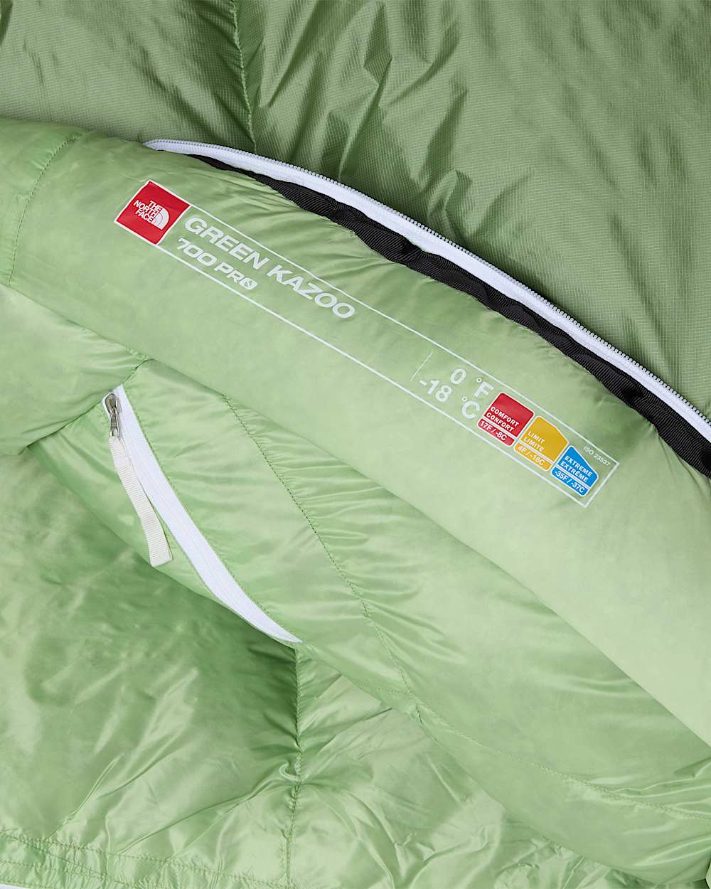 Green Kazoo Sleeping Bag TNF ALT3