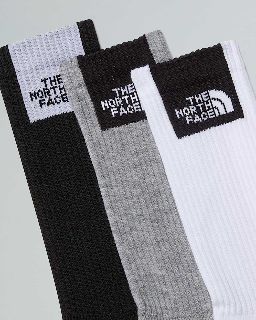 Multi Sport Fine Box gepolsterte CrewSocken TNF ALT1