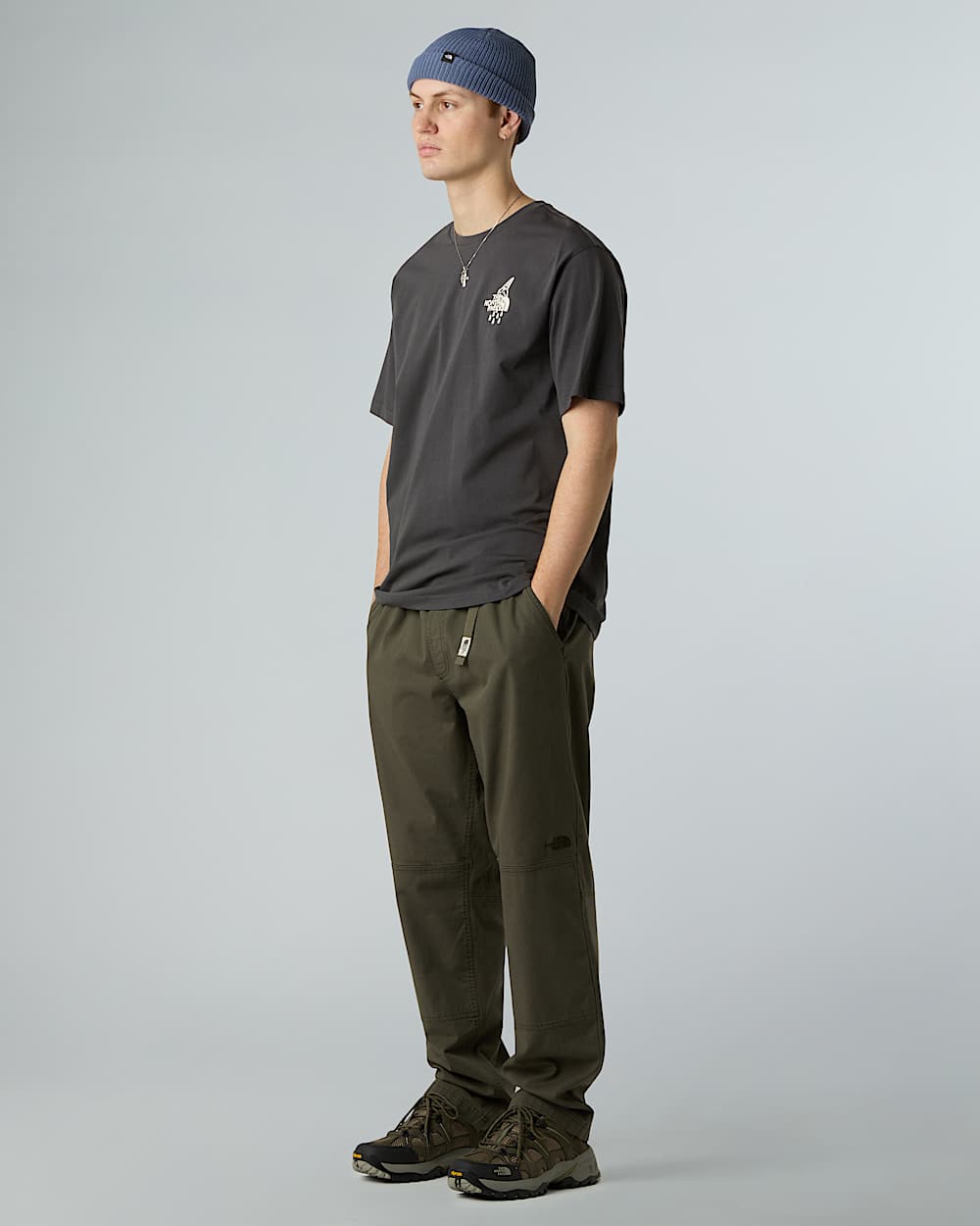 Tshirt dcontract Powder Days Graphic unisexe TNF ALT4