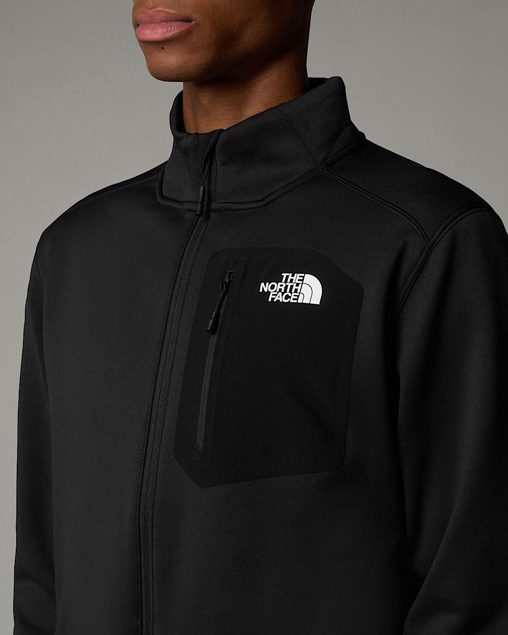 Forro polar con cremallera integral Crest para hombre TNF ALT7
