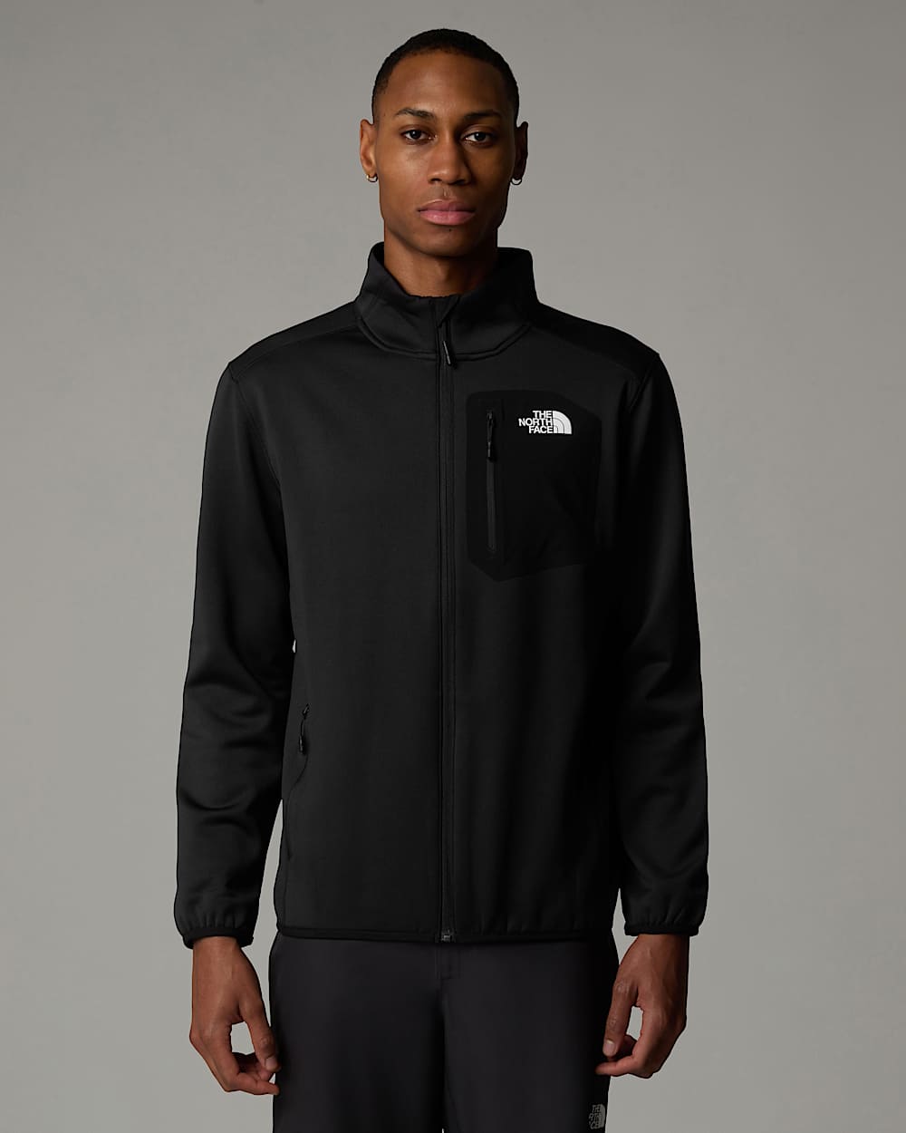 Forro polar con cremallera integral Crest para hombre TNF HERO