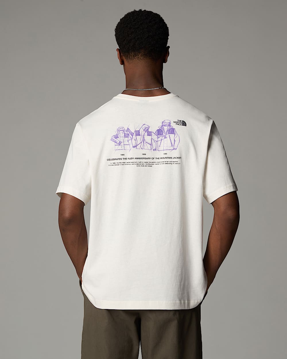 Mountain Jacket Anniversary relaxed Tshirt TNF alt2