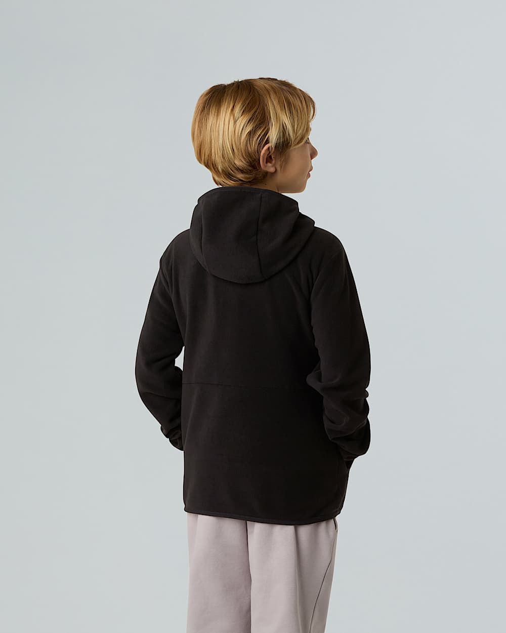 Teens Glacier Hooded Fleece Jacket TNF ALT2