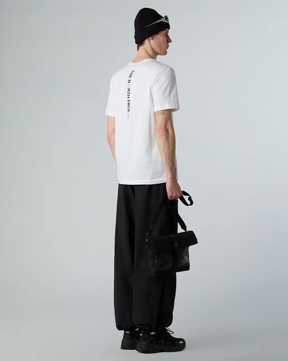 Tshirt Vertical Logo pour homme TNF ALT2
