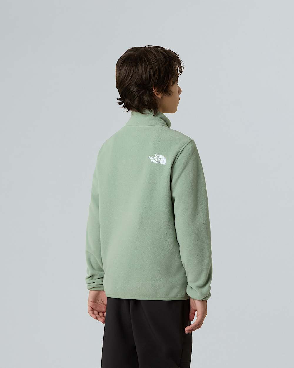 Glacierfleece met kwartrits voor tieners TNF ALT2