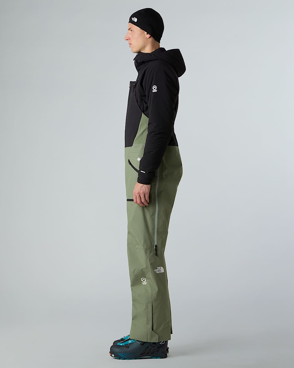 Mens Summit Tsirku GORETEX Pro Bib Trousers TNF ALT2