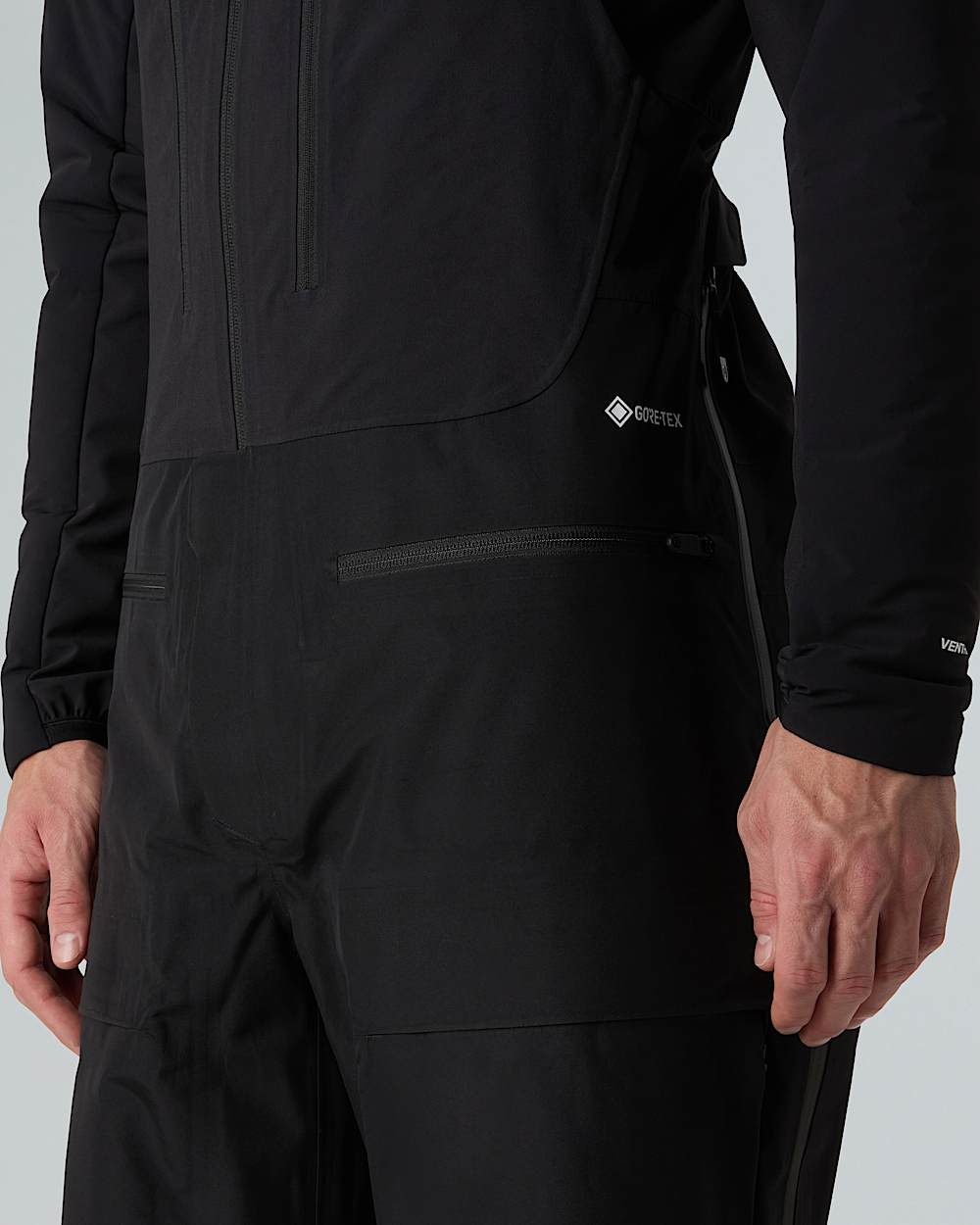 Pantaloni con pettorina Summit Verbier GORETEX da uomo TNF ALT6