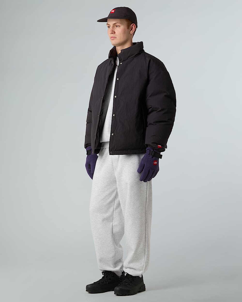 Unisex Red Box Down Jacket TNF ALT3