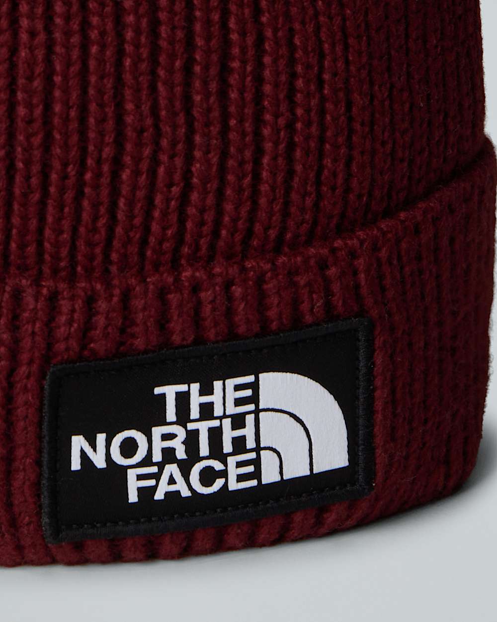 TNF Logo Boxbeanie met pompom TNF ALT2