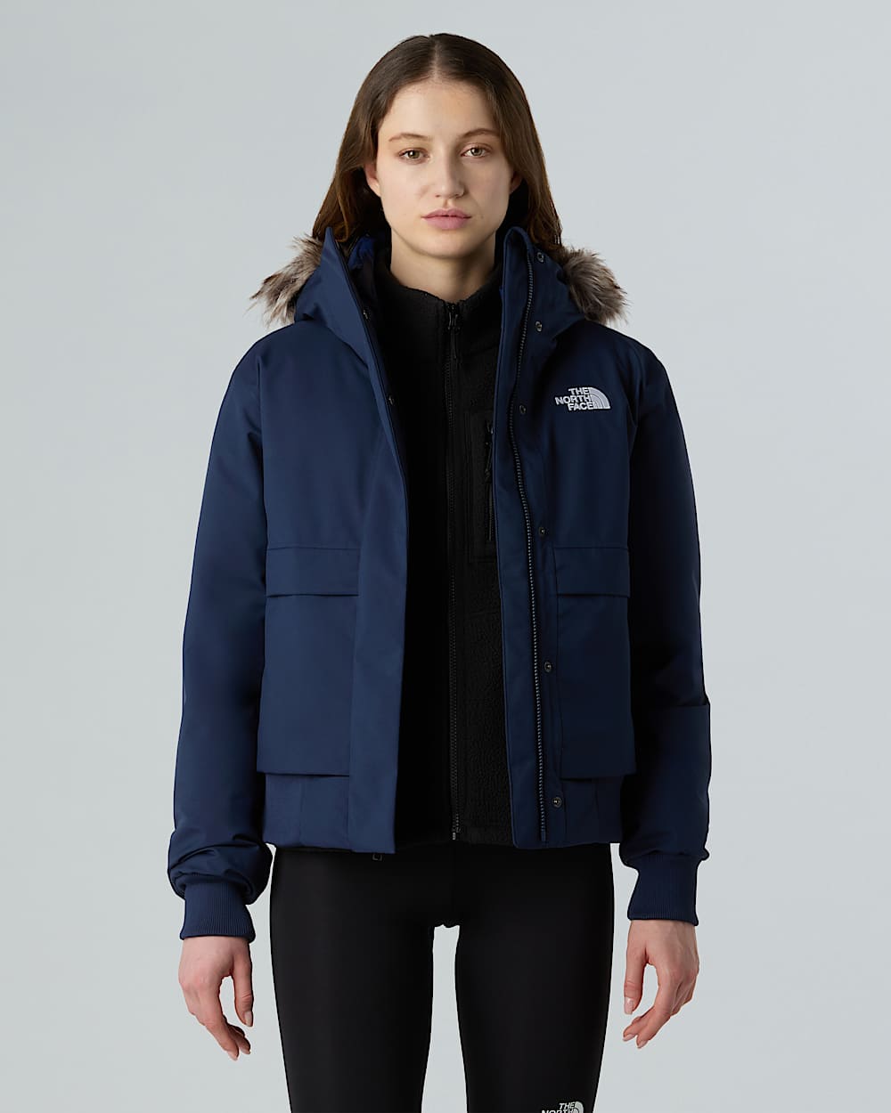 Womens Arctic Bomber Jacket TNF ALT3