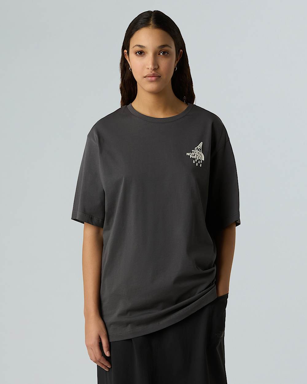 Tshirt dcontract Powder Days Graphic unisexe TNF ALT6