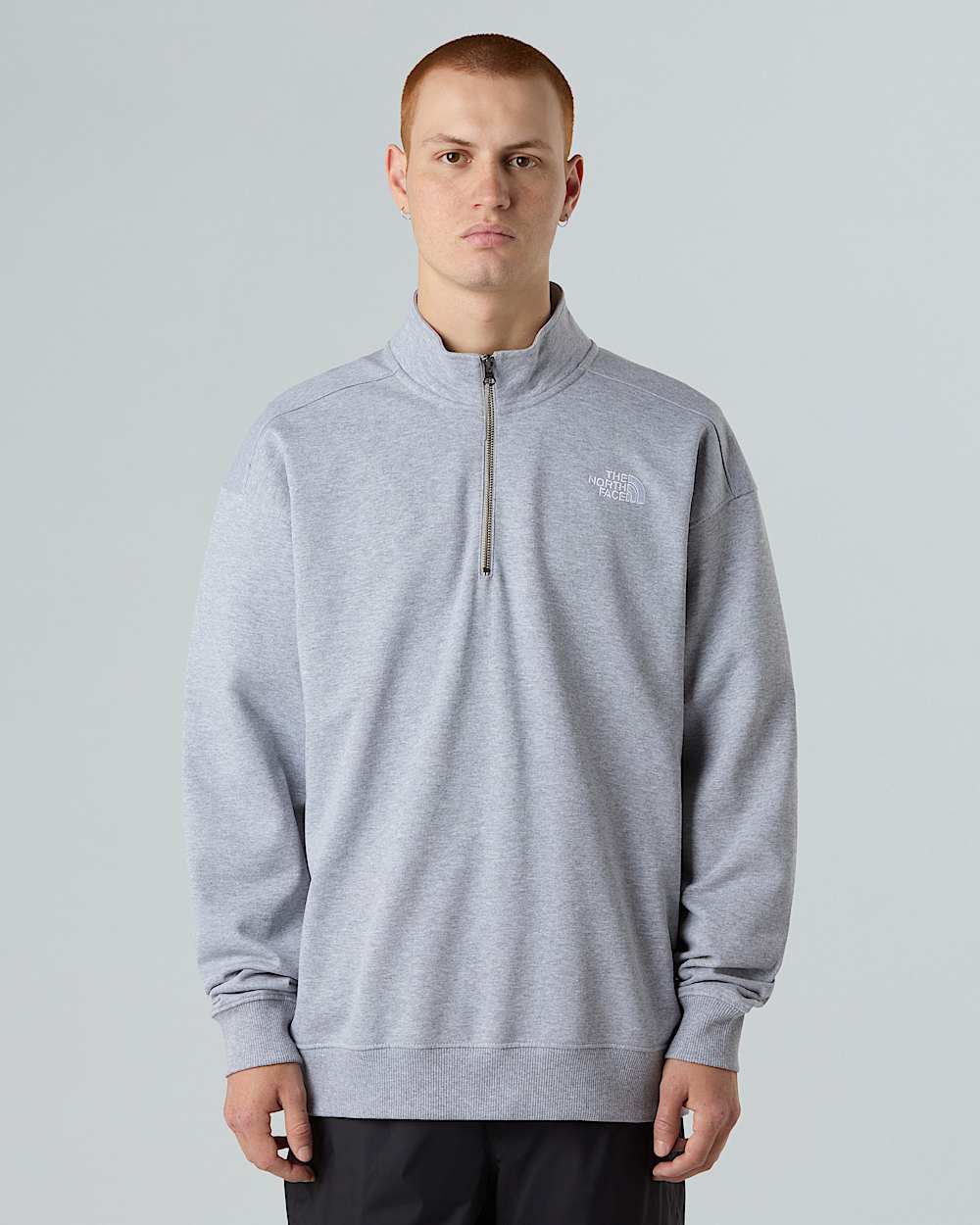 Unisex Oversized 14 Zip Sweatshirt TNF ALT2