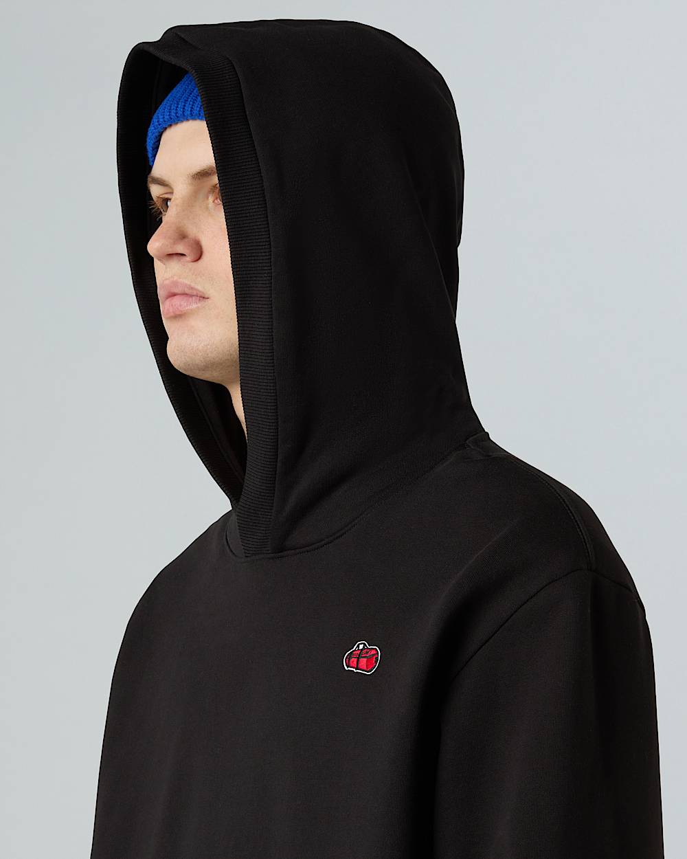 Icon relaxt geschnittener Kapuzenpulli in Unisex TNF alt5