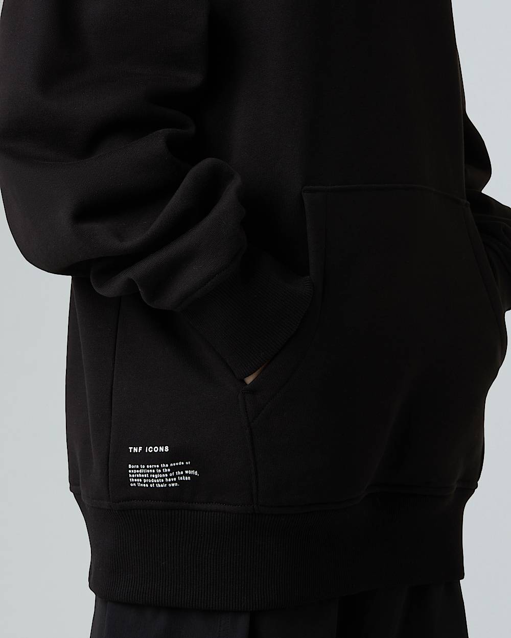 Icon relaxt geschnittener Kapuzenpulli in Unisex TNF alt12
