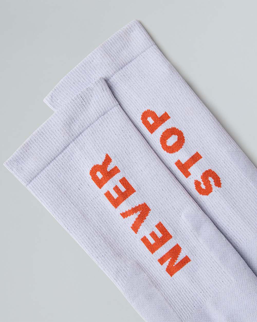 Never Stop Trail Run Crew Socks TNF ALT1