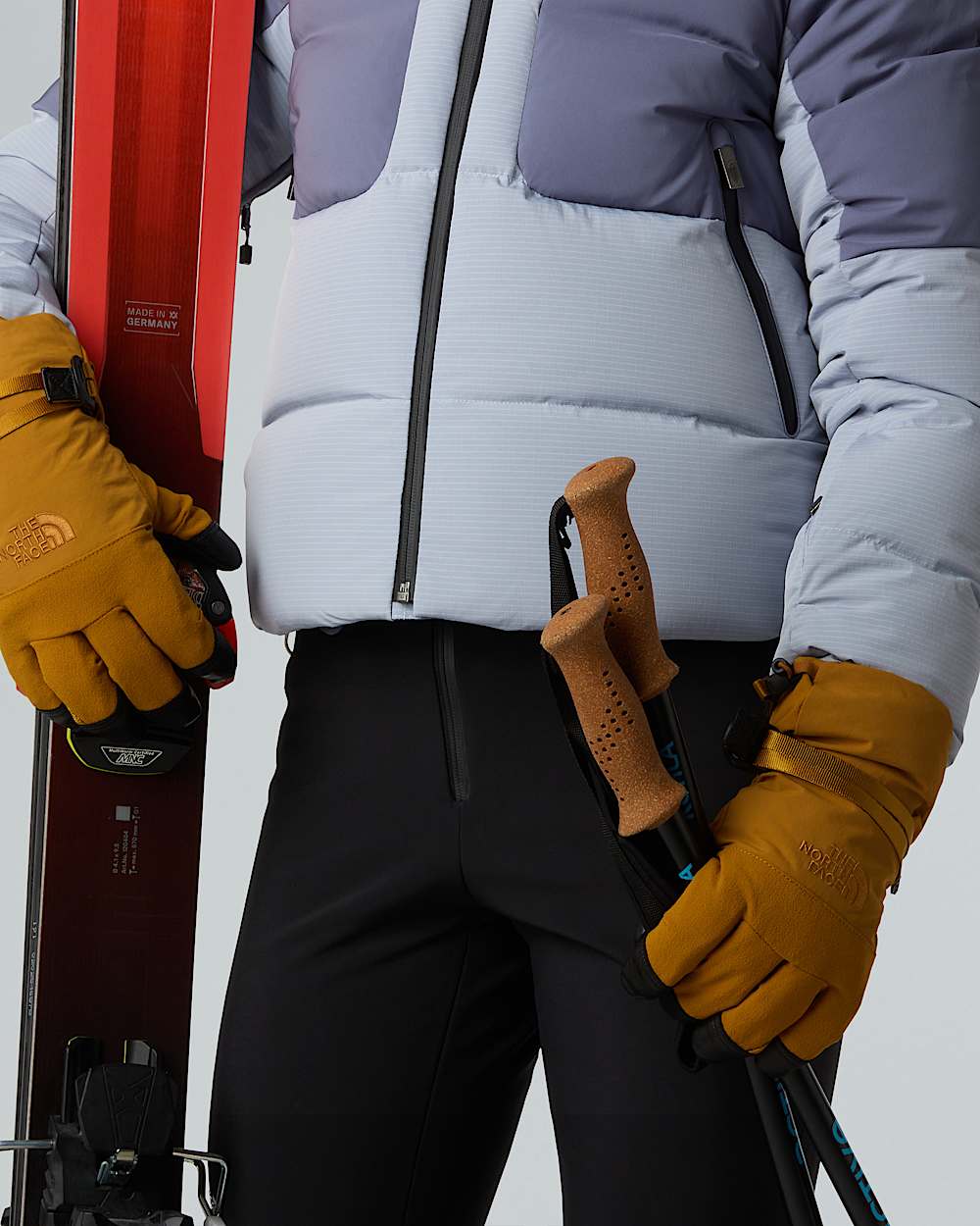 Montana wasserdichte Handschuhe aus Leder TNF ALT1