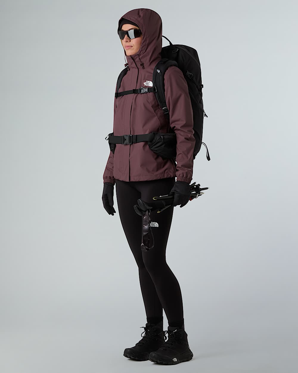 Gerecyclede Etiphandschoen voor dames TNF ALT5