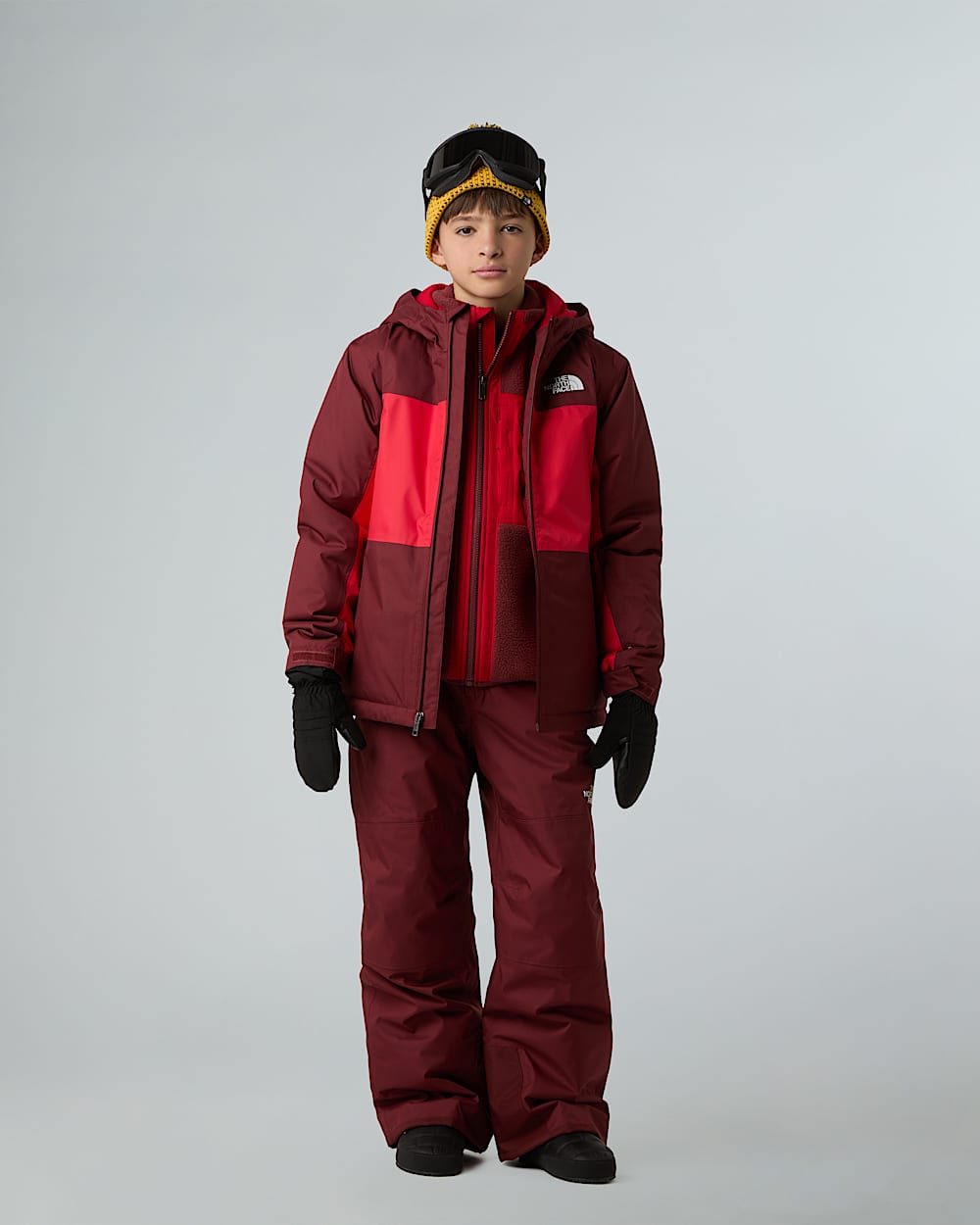 Moufles de ski Montana pour enfant TNF ALT5