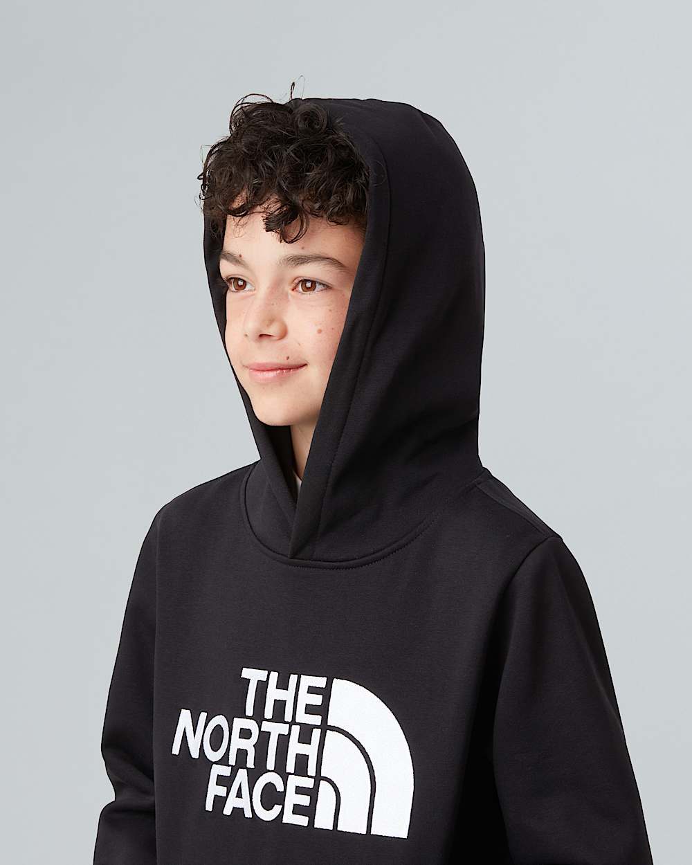 Teens Drew Peak Pullover Hoodie TNF ALT3