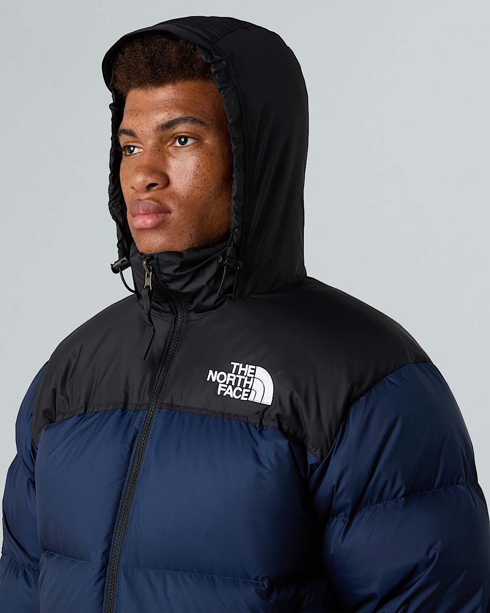 Chaqueta Nuptse Retro 1996 para hombre TNF Summit NavyTNF BlackRecycled Down ALT4