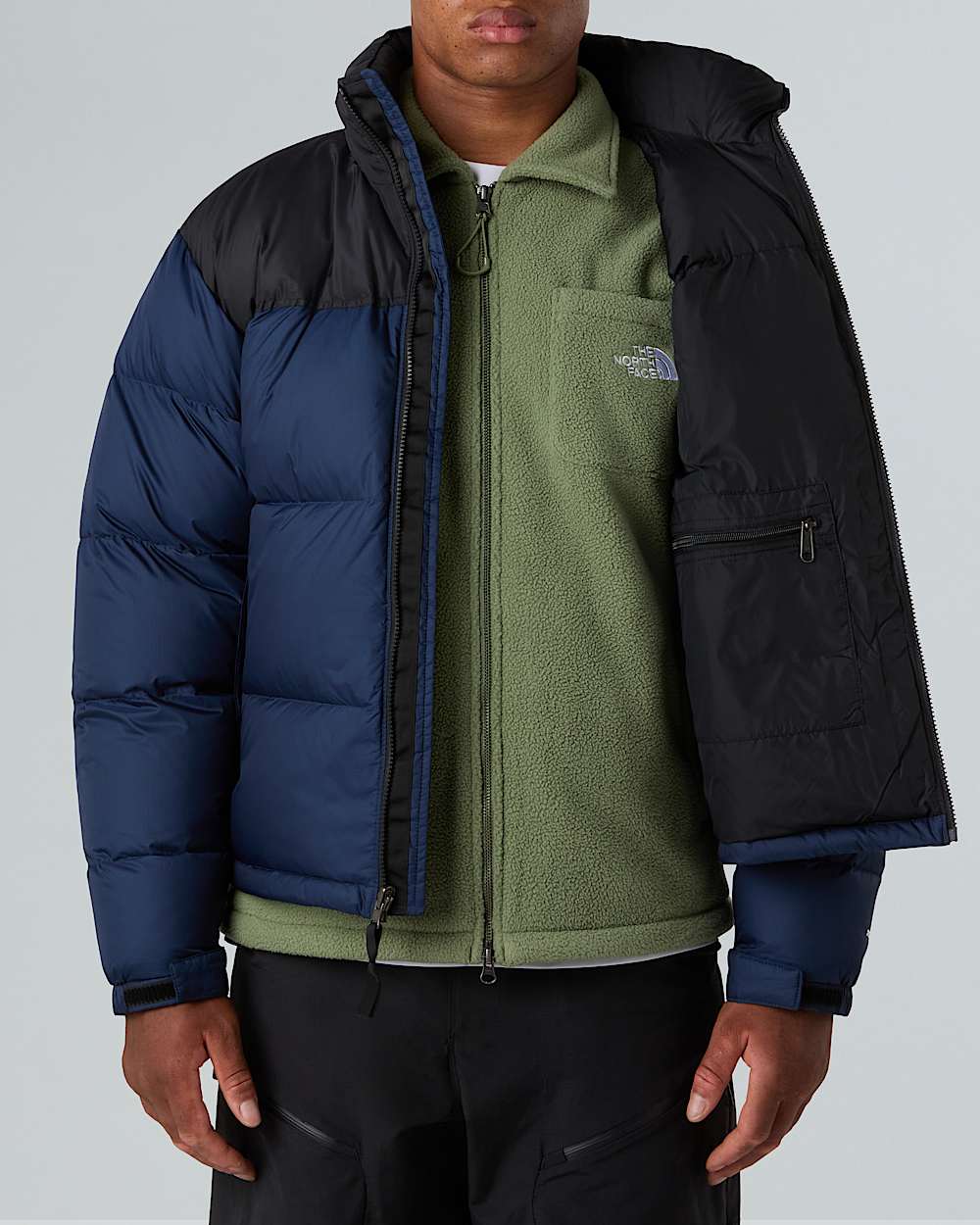 Chaqueta Nuptse Retro 1996 para hombre TNF Summit NavyTNF BlackRecycled Down ALT6