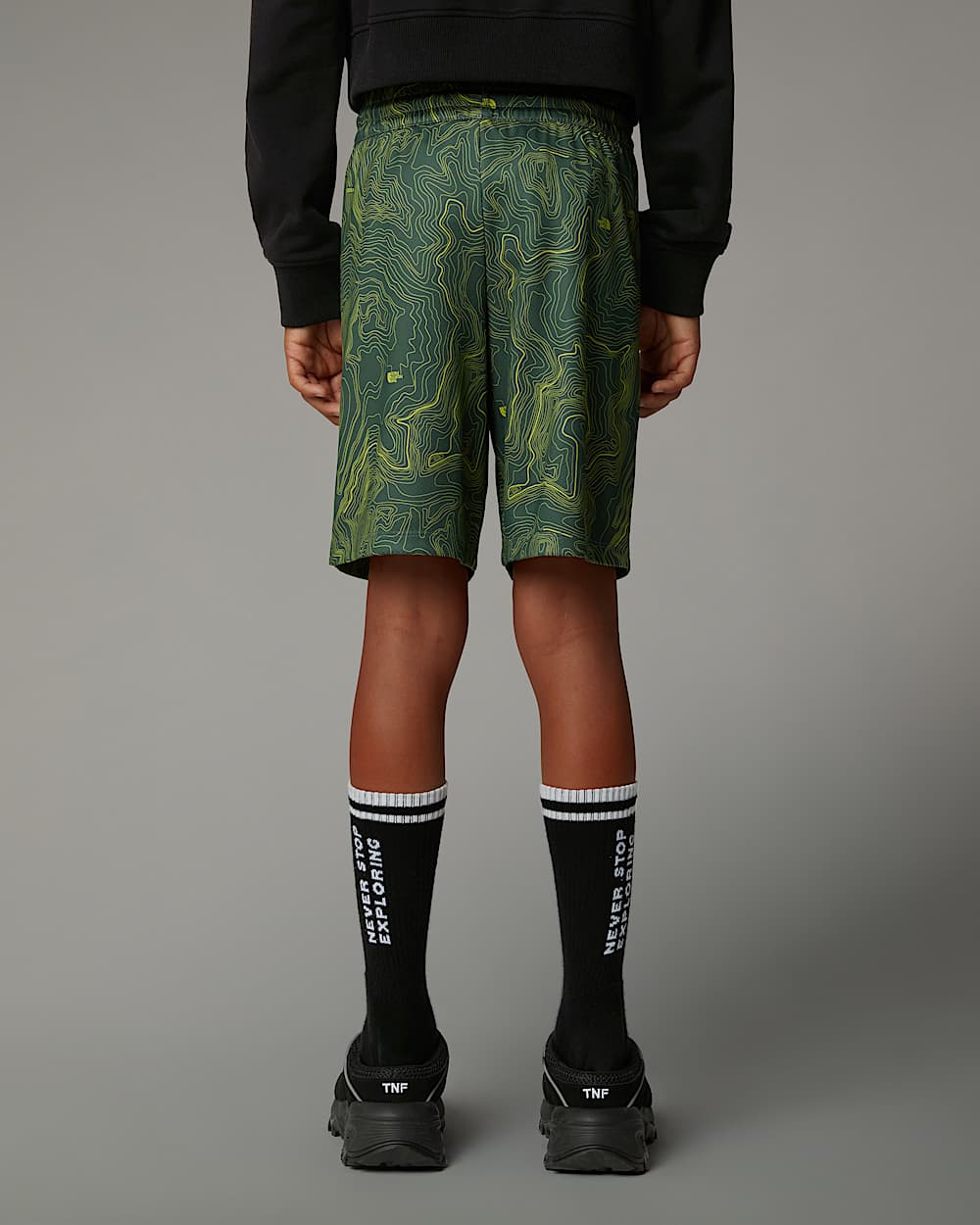 Boys Never Stop Shorts TNF ALT7
