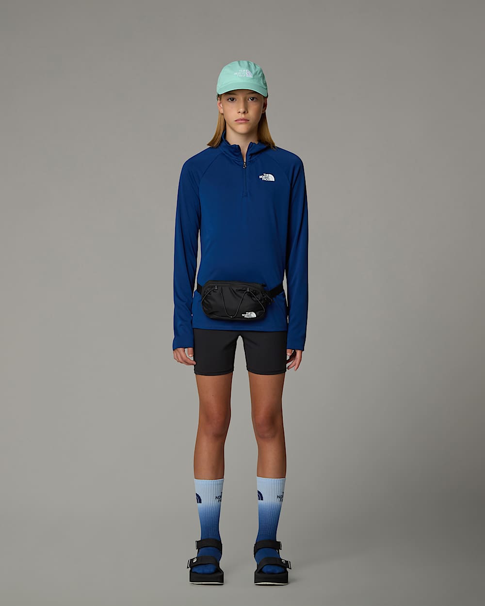 Girls Never Stop Bike Shorts TNF ALT5