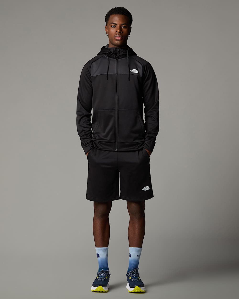 Mens Reaxion Fleece Shorts TNF ALT5